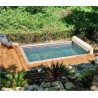 Piscine bois immergé