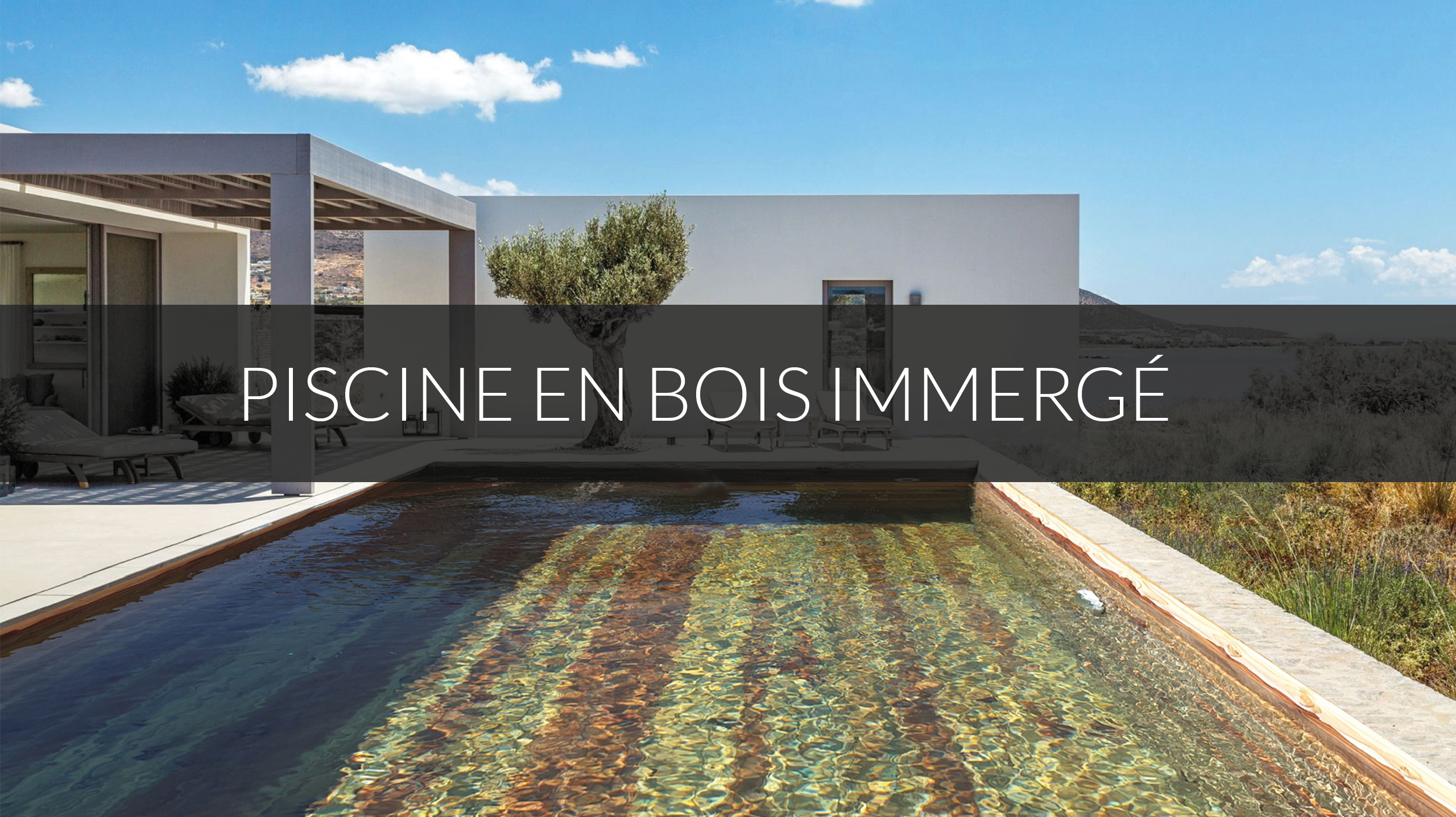 Piscine bois